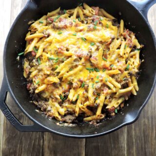 Protein Packed Cheeseburger Casserole