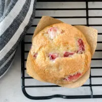 Easy Strawberry Lemon Muffins