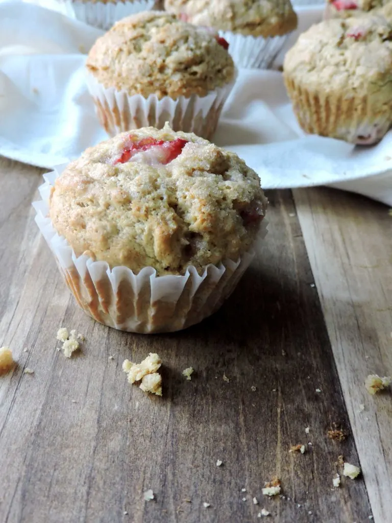 Strawberry Lemon Muffins