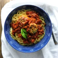 Eggplant Parmesan Meatballs