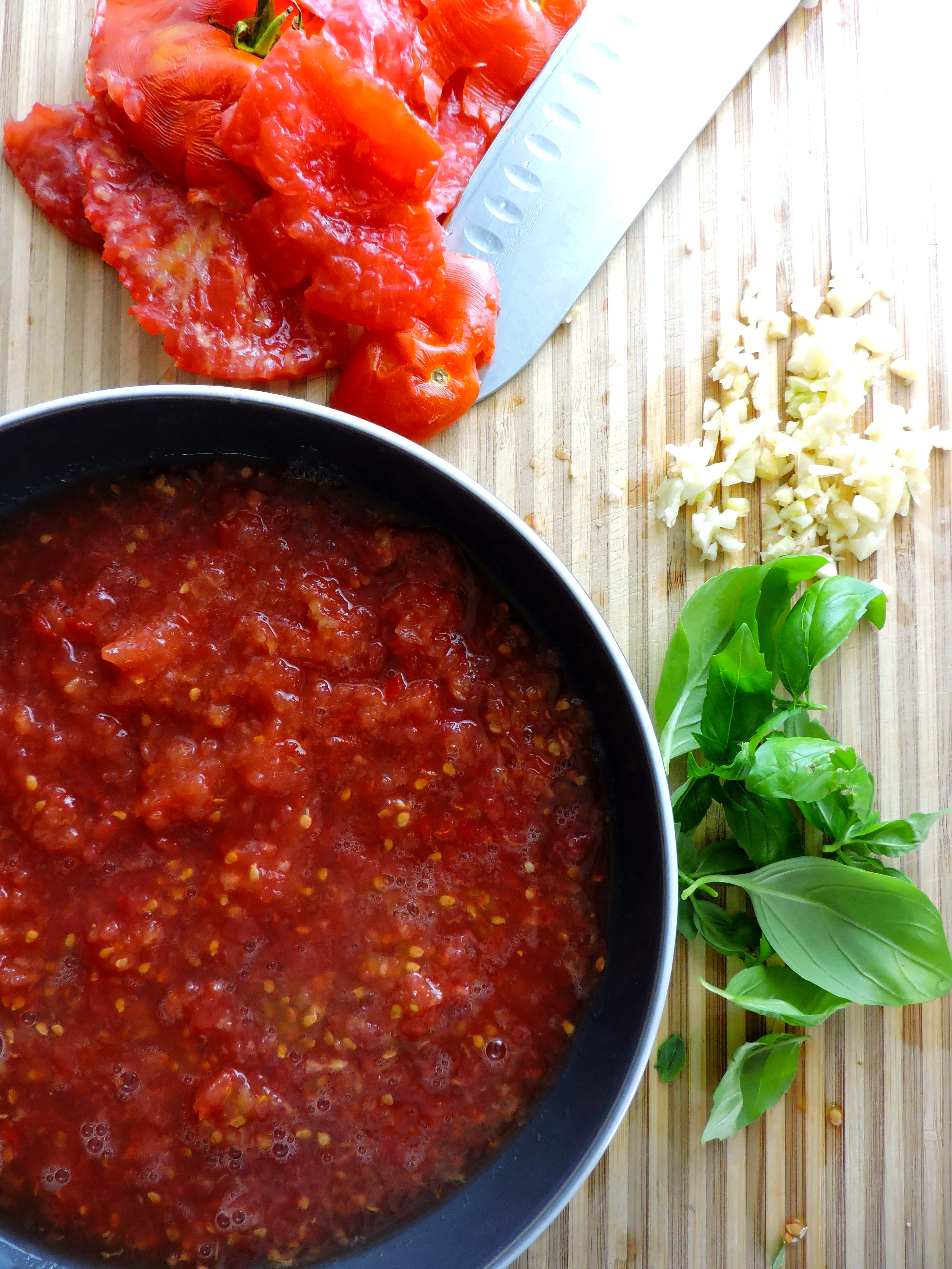 Easy Fresh Tomato Basil Marinara Fresh Fit Kitchen