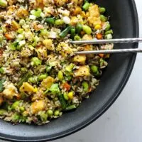 Crispy Tofu Super Food Fried Rice