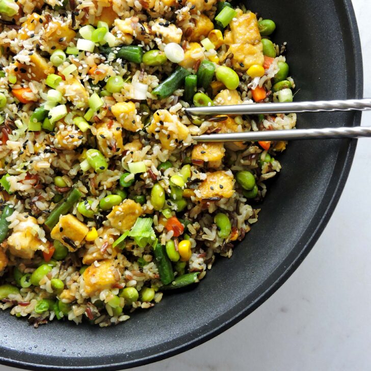 Crispy Tofu Super Food Fried Rice Recipe