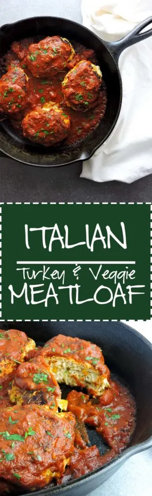 Italian Turkey Veggie Meatloaf