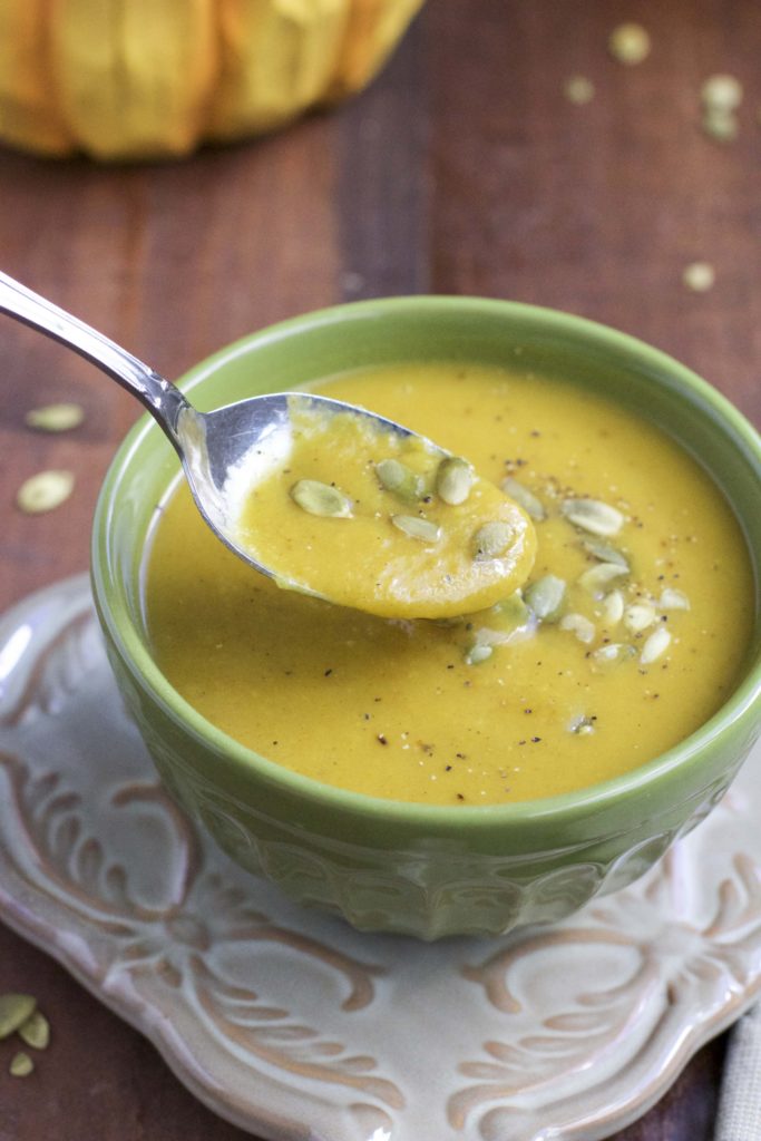 Ginger Pumpkin Carrot Soup