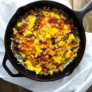 Breakfast Skillet Burrito Casserole