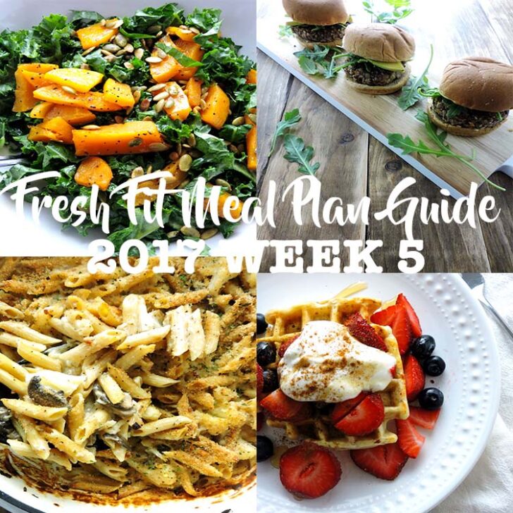 Fresh Fit Meal Plan Guide Week 5