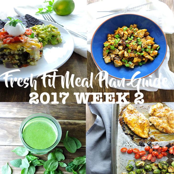 Fresh Fit Meal Plan Guide Week 2