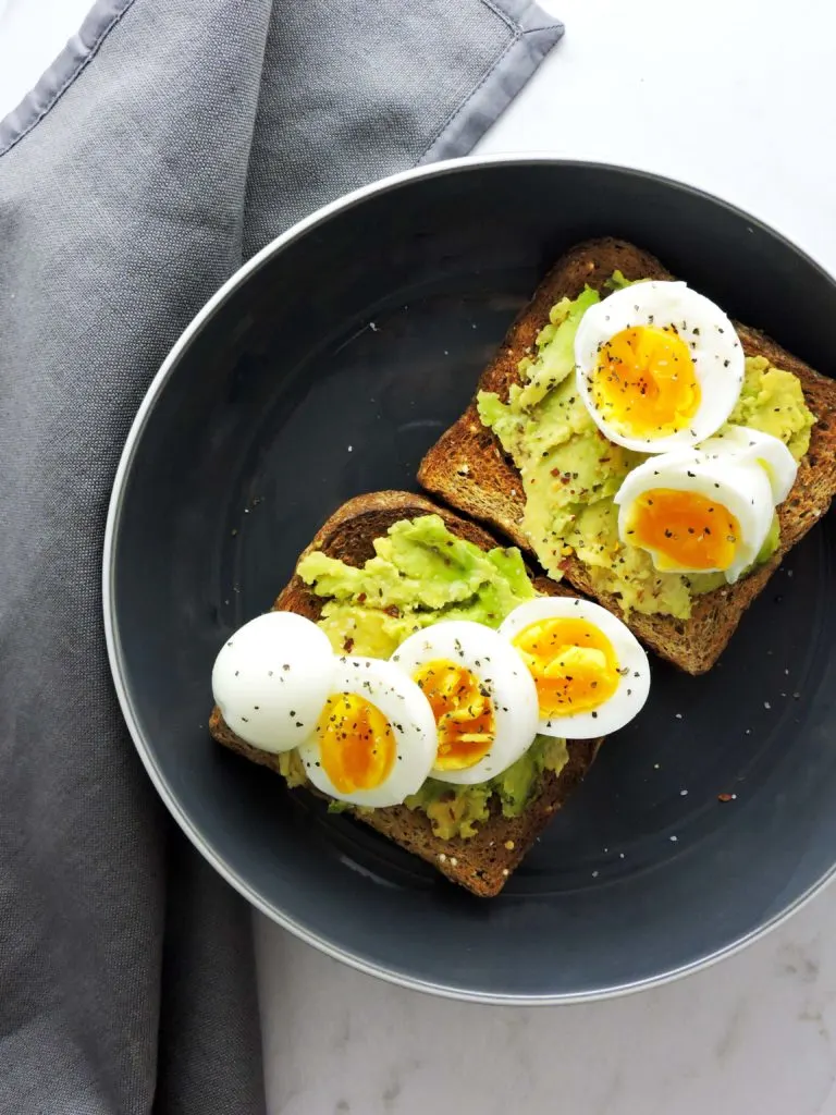 Avocado Toast with Soft Boiled Egg