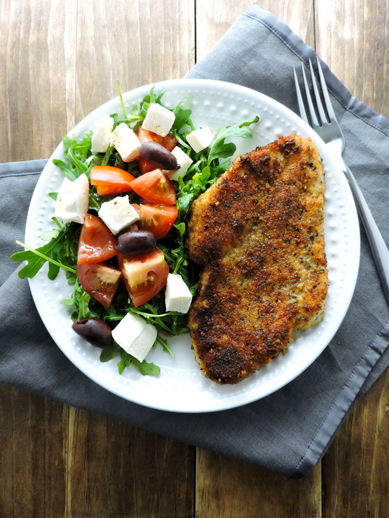 Caprese Style Chicken Milanese