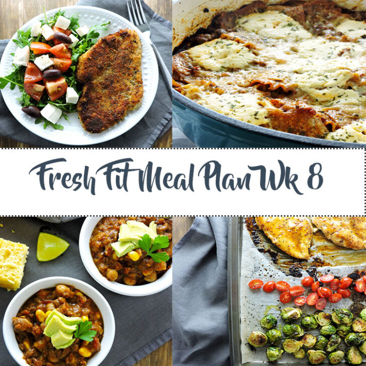 Fresh Fit Meal Plan Guide Week 8