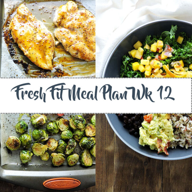 Fresh Fit Meal Plan Guide Week 12