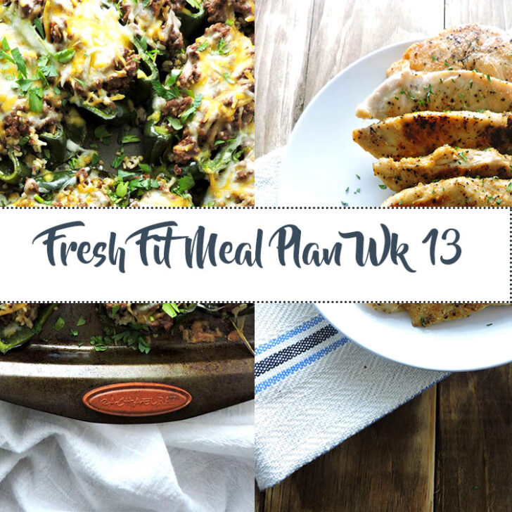 Fresh Fit Meal Plan Guide Week 13