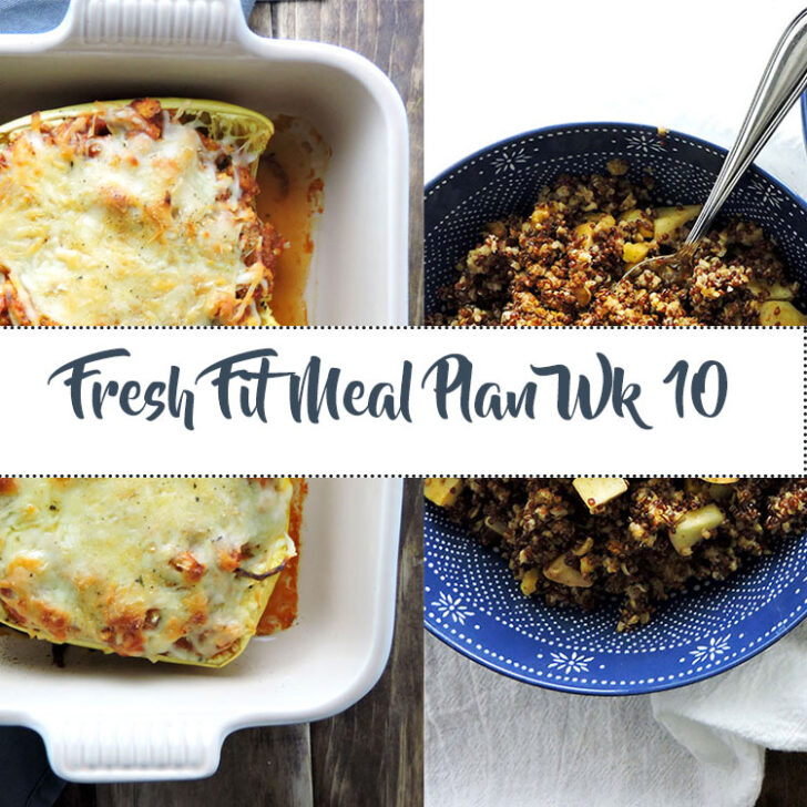 Fresh Fit Meal Plan Guide Week 10