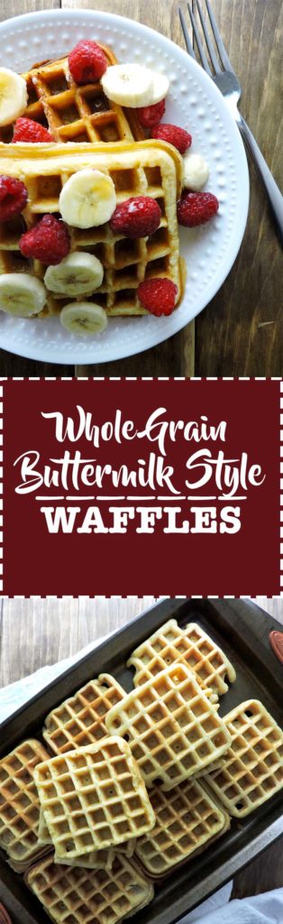 Whole Grain Buttermilk Style Waffles