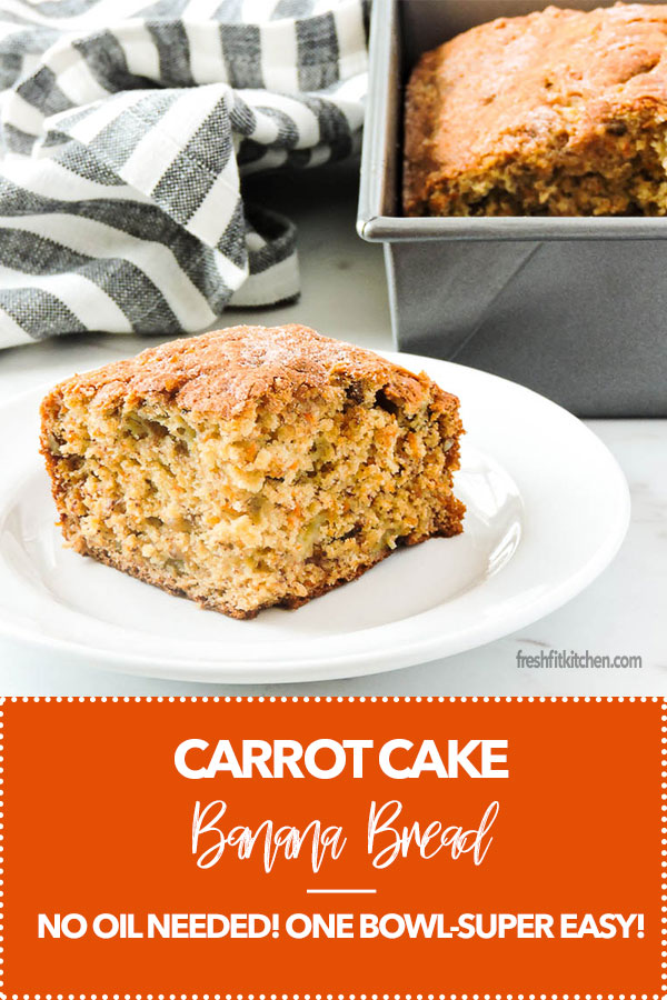 Carrot Cake Banana Bread