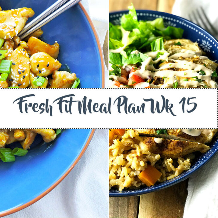 Fresh Fit Meal Plan Guide Week 15