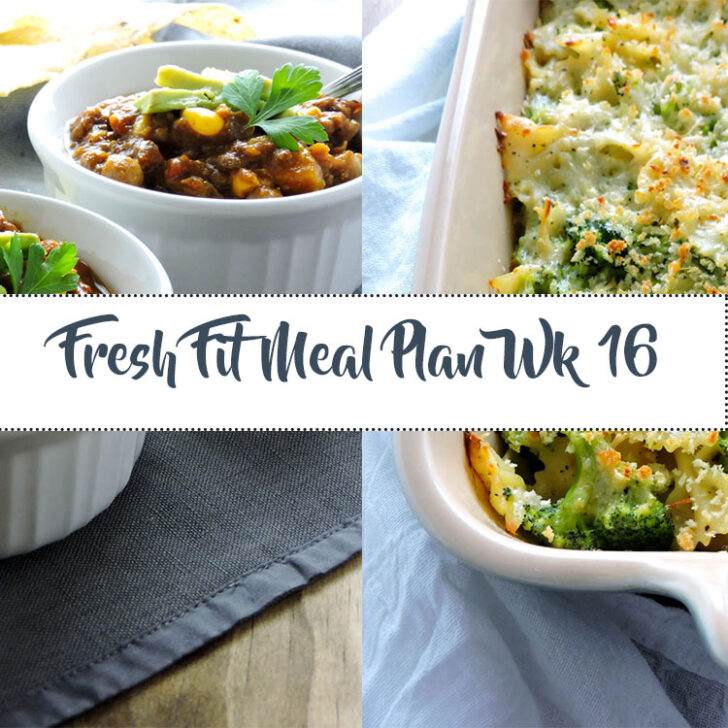 Fresh Fit Meal Plan Guide Week 16