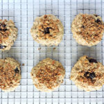 Gluten Free Blueberry Oat Breakfast cookies