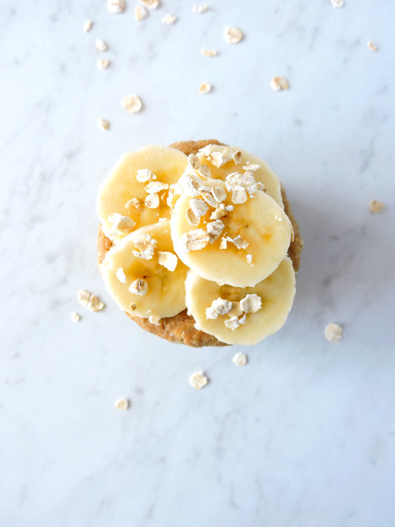 Yummy Cashew Butter and Banana Dog Birthday Cake