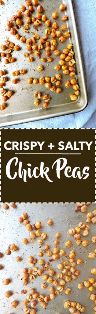 Crispy Salty Chickpeas