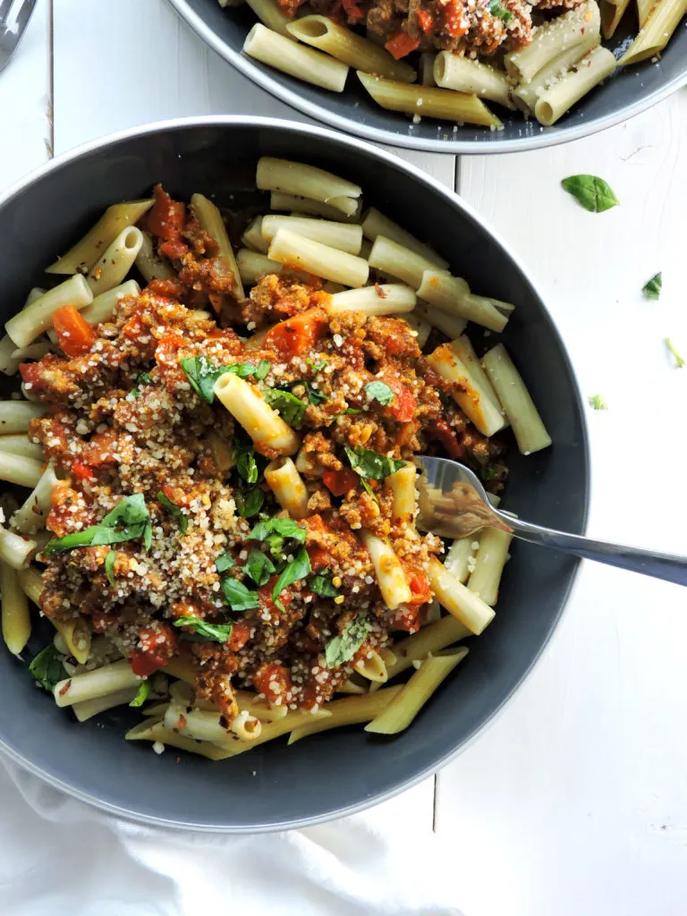 Just Like Homemade Turkey Bolognese