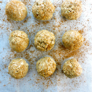 Oatmeal Cookie Energy Bites