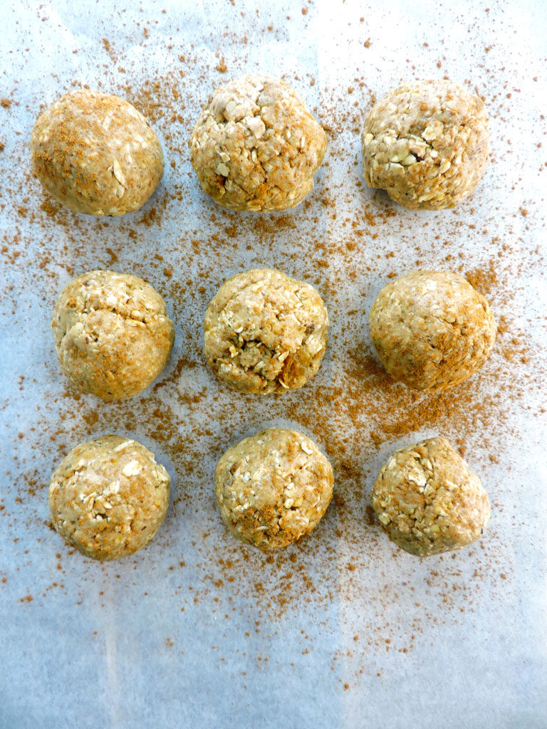 Oatmeal Cookie Energy Bites