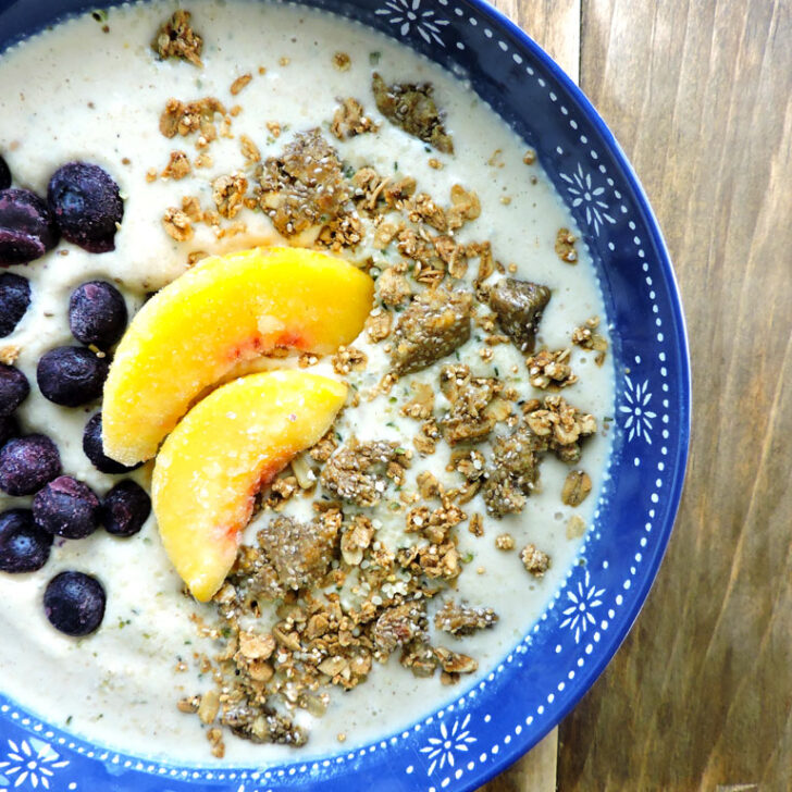 Peach Perfect Smoothie Superfood Bowl