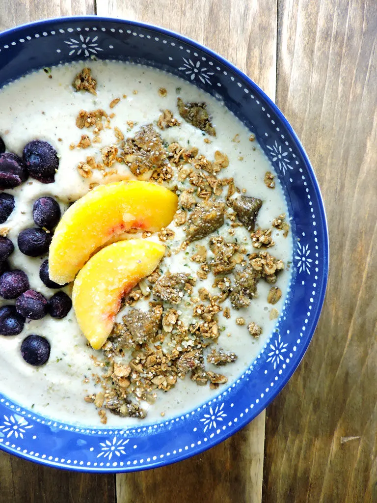 Peach Perfect Smoothie Superfood Bowl