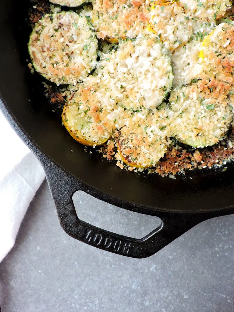 Parmesan Zucchini Skillet