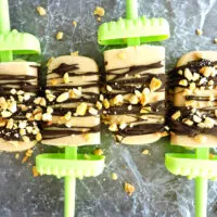 Peanut Butter Yogurt Pops