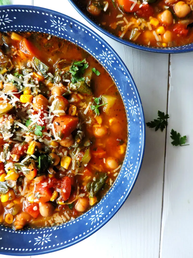 Summer Vegetable Minestrone