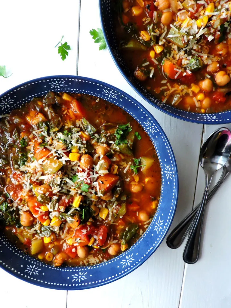 Summer Vegetable Minestrone