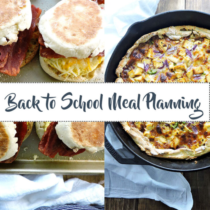 Back to School Meal Planning Guide