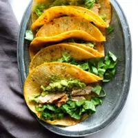 Chili Lime Chicken Street Tacos