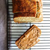 Healthy Zucchini Banana Bread