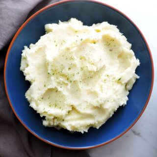 Sour Cream and Onion Mashed Potatoes