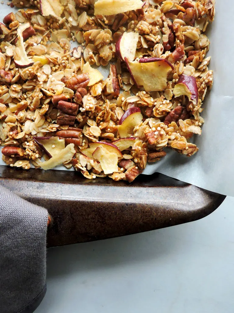 Apple Cinnamon Pecan Granola