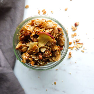 Apple Cinnamon Pecan Granola