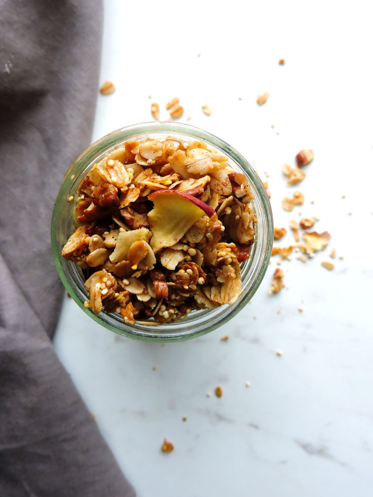 Apple Cinnamon Pecan Granola