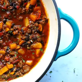 Butternut Squash Black Bean Chili