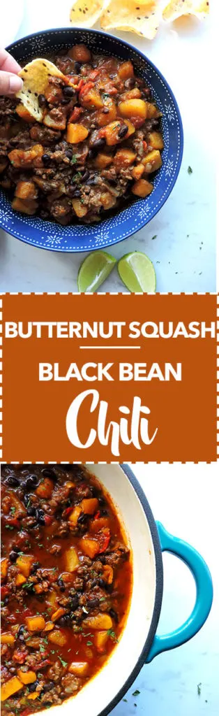 Butternut Squash Black Bean Chili
