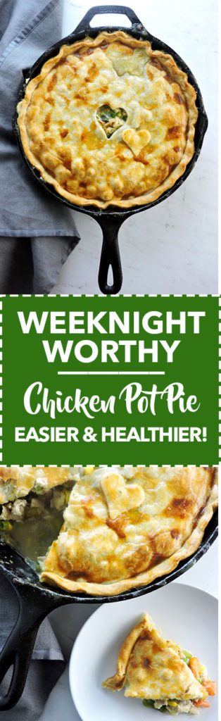 Weeknight Worthy Chicken Pot Pie