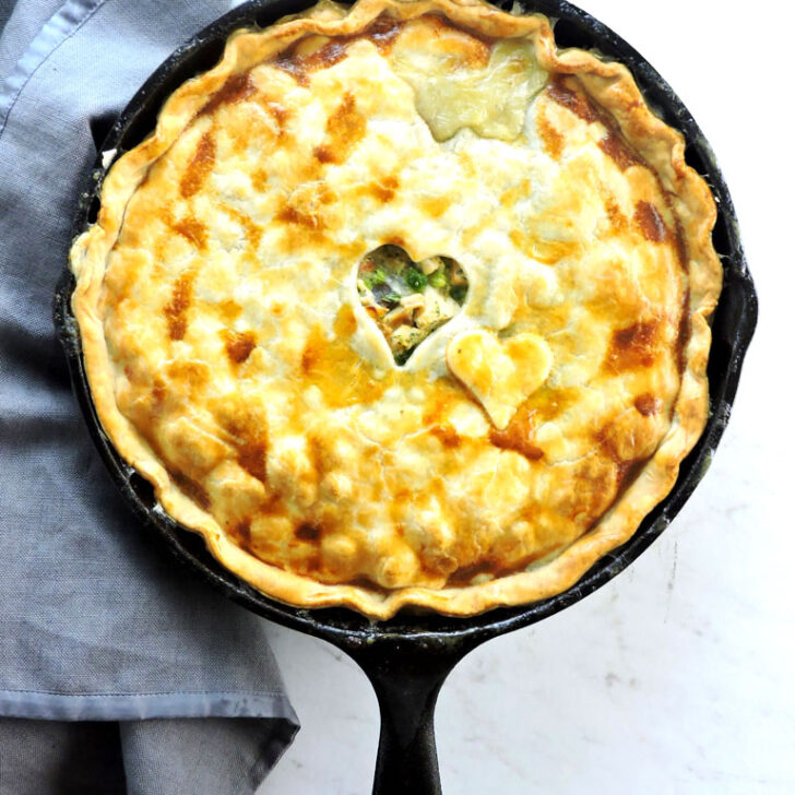 Healthy  Light and Easy Chicken Pot Pie Recipe