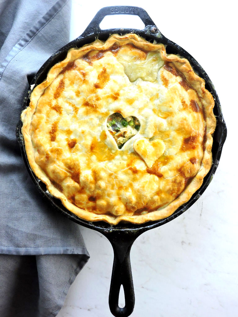 Healthy Light and Easy Chicken Pot Pie Recipe - Fresh Fit Kitchen