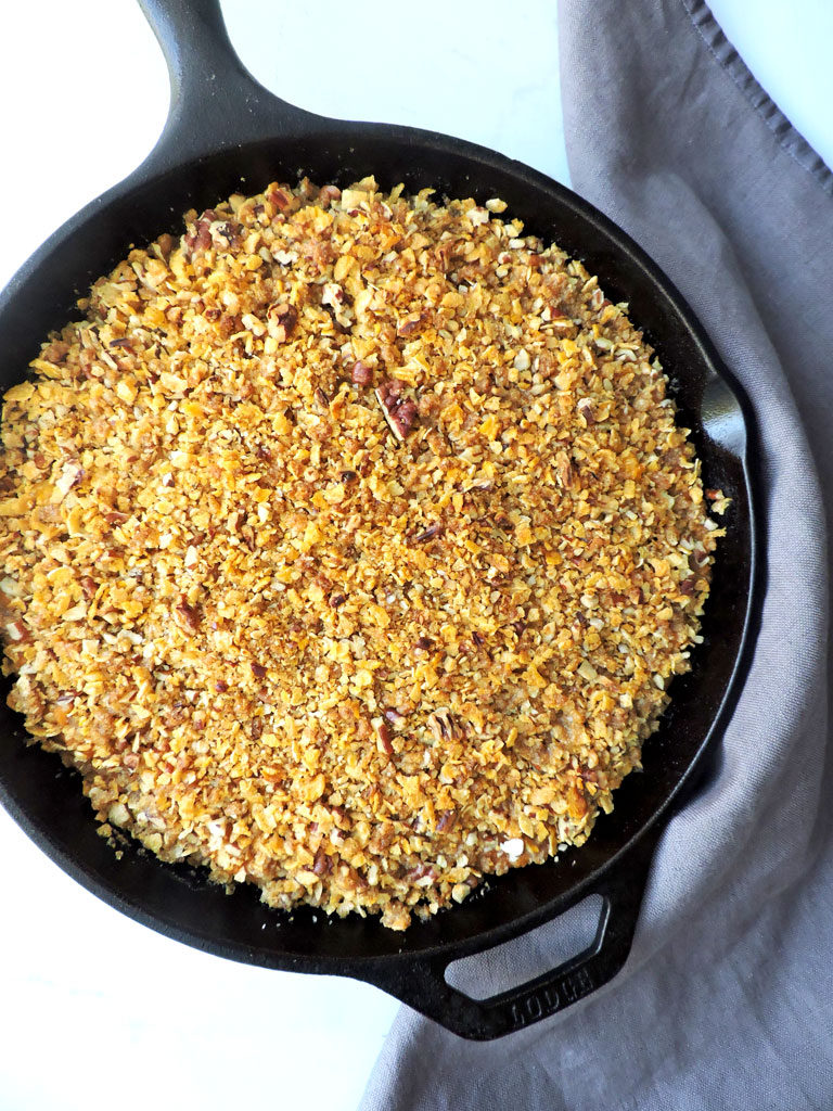 Crumble Topped Sweet Potato Casserole