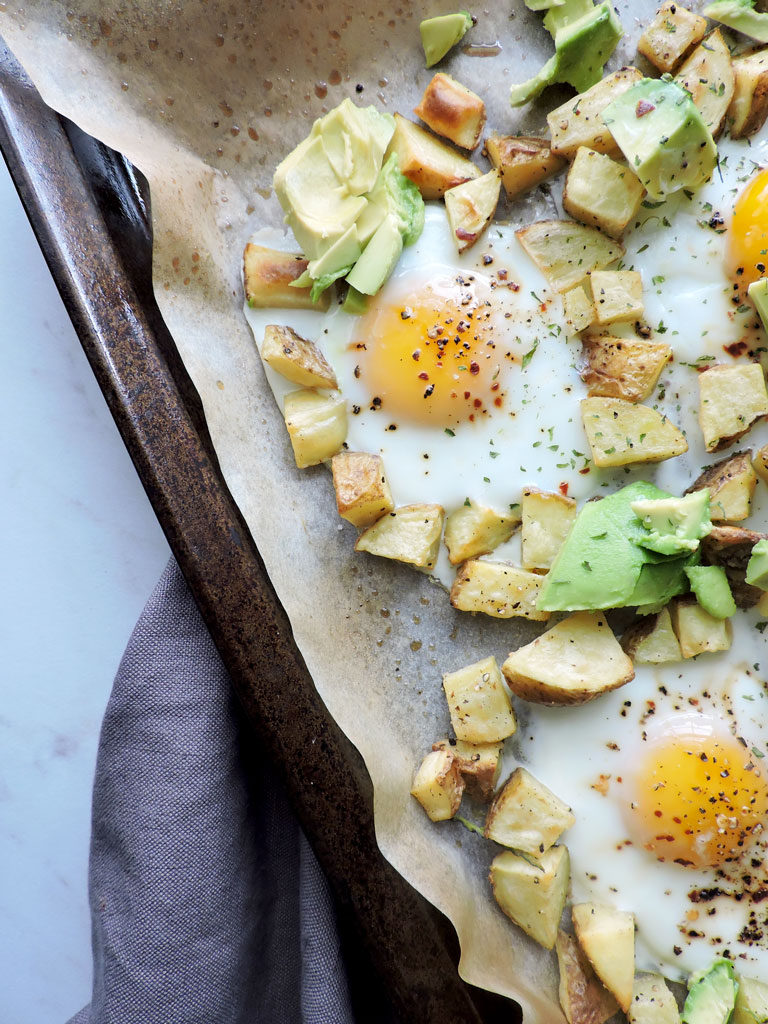 Egg and Potato Sheet Pan Breakfast