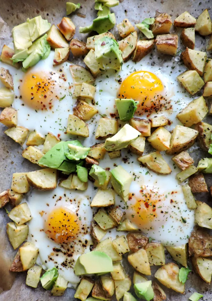 Egg and Potato Sheet Pan Breakfast