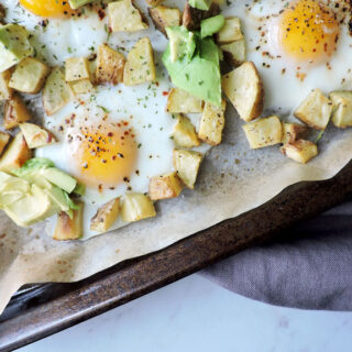 Egg and Potato Sheet Pan Breakfast